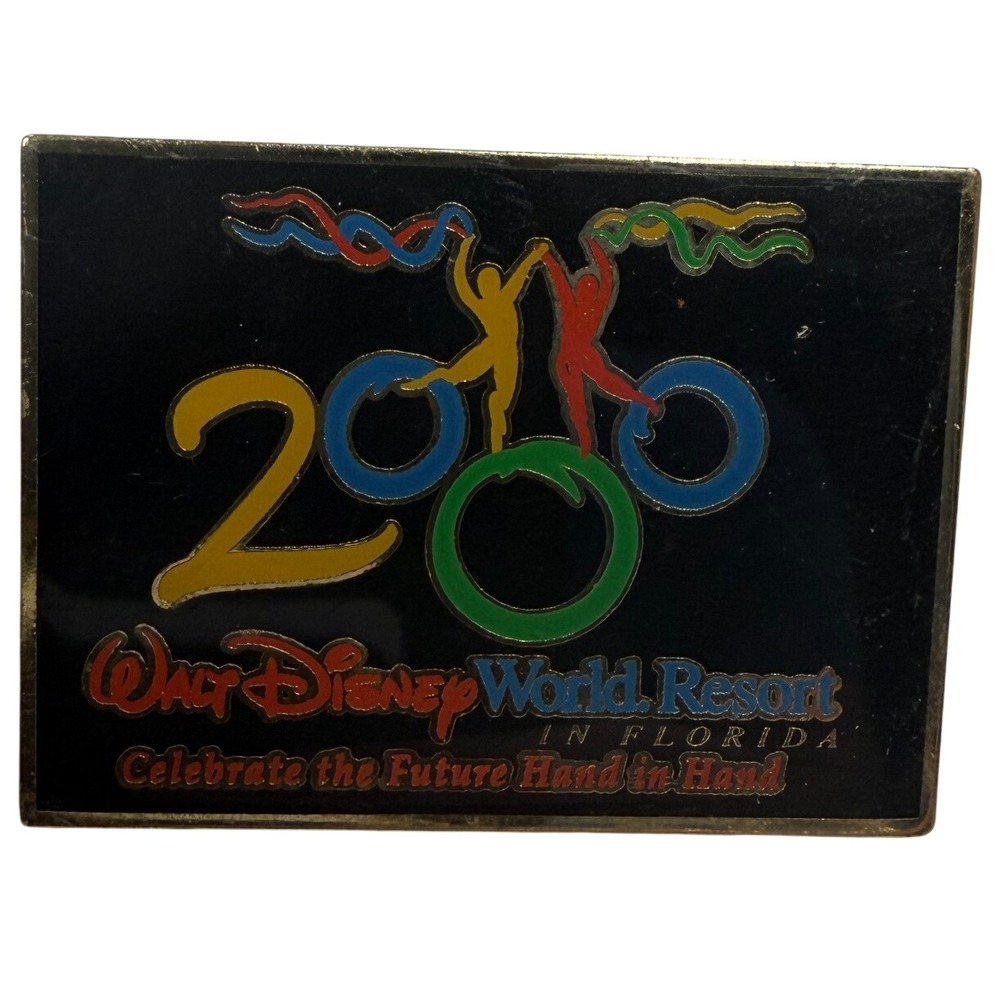 Walt Disney World Resort 2000 Millennium Celebration Pin Celebrate the Future